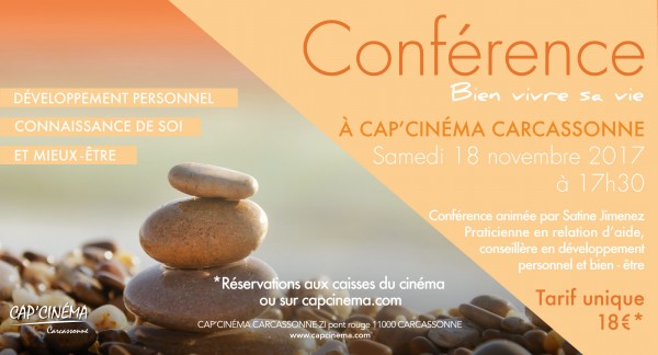 Conférence Cap Cinéma Novembre 2017